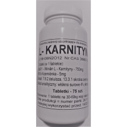 L-Karnityna 750 mg - 75 tab. Podkowa